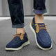 Casual Flat  Slip-on Mesh Shoes Lightweight Breathable Loafers Men Walking Running Sports Shoes Sneakers for Men - EX-STOCK CANADA