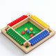 Dice Game,2-4 Player Family Wooden Board Table Math Games For Adults And Kids, 8 Dices Classics Tabletop Version Games For Classroom,Home,Party Or Pub EX-STOCK