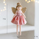 Christmas Decoration High-grade Flannel Ankle-tied Girl Angel Small Pendant EX-STOCK Canada 