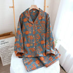 Retro New Pure Cotton Pajamas For Women EX-STOCK