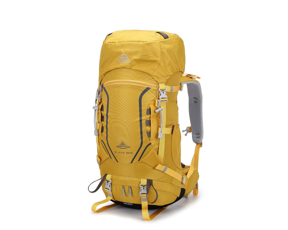 35+5L Nylon Hiking Backpack – Mesh Frame, 6 Colours