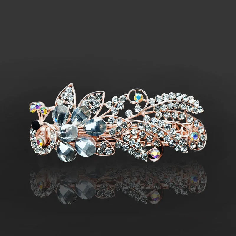 Rhinestone bow hair clip Accessories - EX-STOCK CANADA