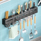 Wall-Mounted No-Drill Kitchen Utensil Rack with Hooks — product view 1 of 17 | EX-STOCK