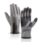 Outdoor waterproof gloves winter zipper touch screen | EX-STOCK product gallery photo 5
