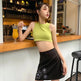 Summer Halter neck tank Tops and Skirt Outfit set - EX-STOCK CANADA