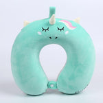 U-shaped Pillow Slow Rebound Memory Foam Neck Pillow Car Travel Afternoon Nap Pillow 