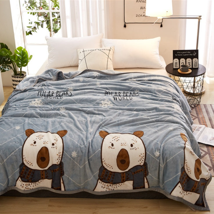 Air conditioning blanket flannel blanket EX-STOCK Canada 
