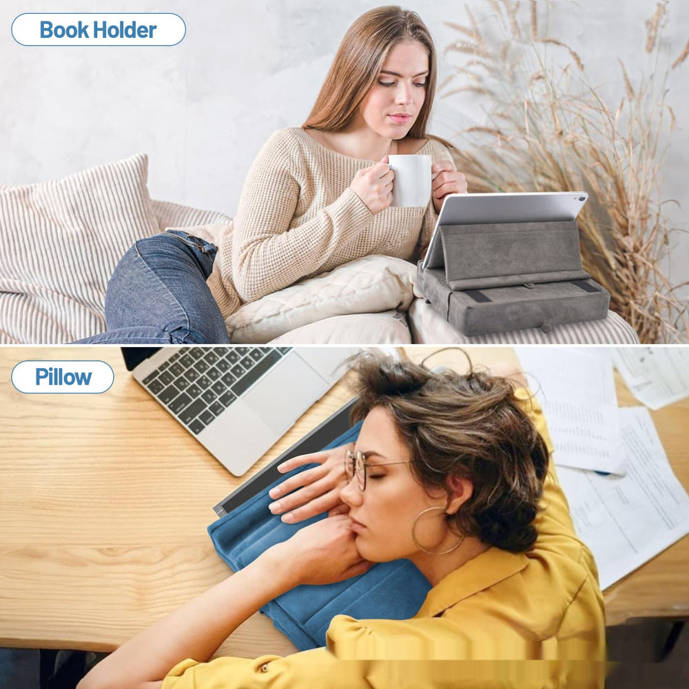 Tablet PC Reading Pillow Notebook Triangular Supporting Frame 
