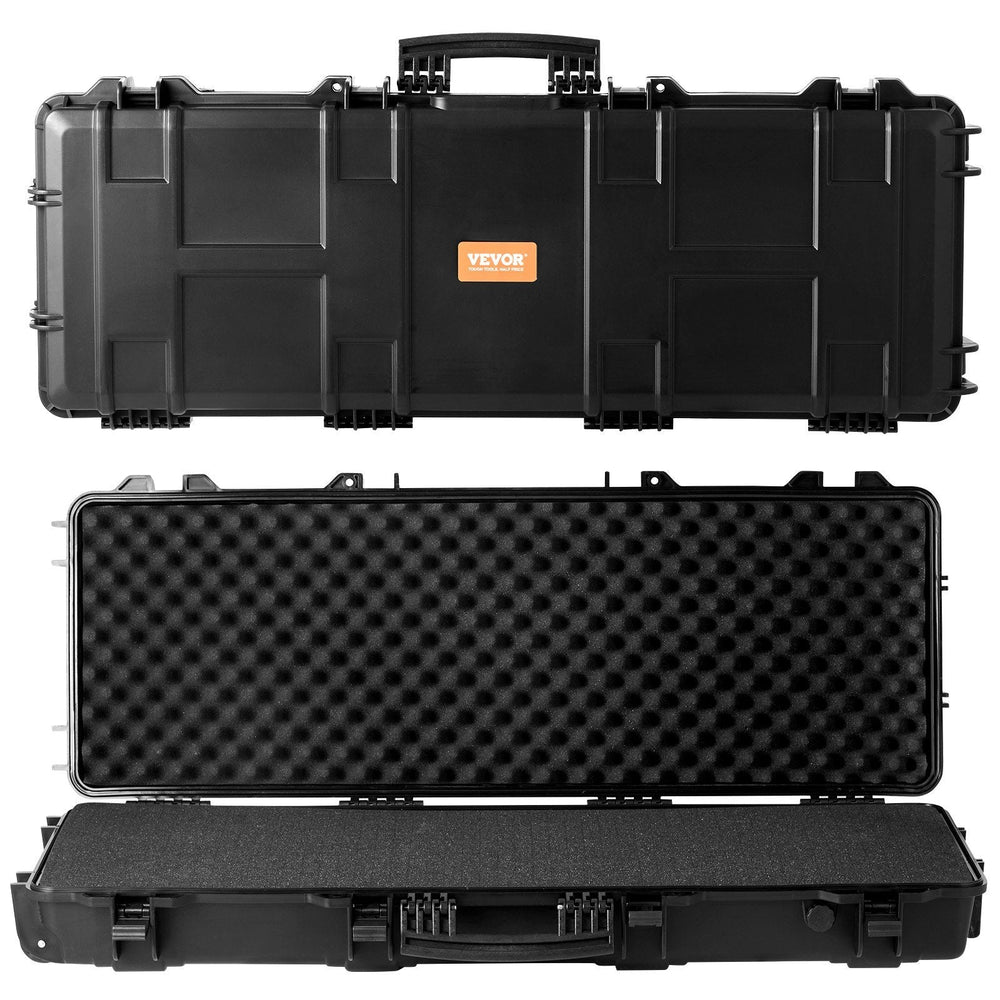Tactical Range Case, Outdoor Tactical Hard Case With 3 Layers Fully-protective Foams, 42 Inch Lockable Hard Tactical Range Case With Wheels, IP67 Waterproof & Crushproof EX-STOCK