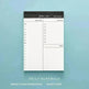 Portable Notepad Schedule Daily Planner - EX-STOCK CANADA