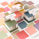 Solid Color Sticky Note Wallet Base Non-sticky Post-it Notes 