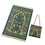 Pattern With Wrapping Blanket Middle East ArabCarpet and Tote Bag Ramadan Arabprayer mat Turkish Prayer Mat