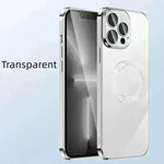 Electroplated TPU Transparent Apple Mobile phone Case - EX-STOCK CANADA
