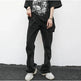 Reconstructed Splatter Denim Jeans pant fashion men - EX-STOCK CANADA