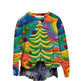 Women's Versatile Christmas 3D Digital Print Sweatshirt EX-STOCK Canada 
