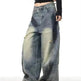 Splash Ink Ripped Machete Baggy Jeans Pant For Women Loose-fitting Wide-leg Trousers - EX-STOCK CANADA