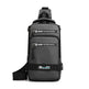 Gray sling bag with 'Professional' branding on a white background