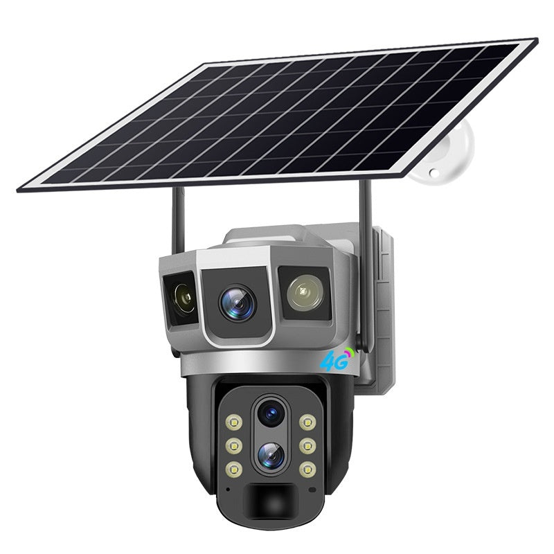 V380 Outdoor Security Camera with 10x Zoom, 4G & Wi-Fi Options