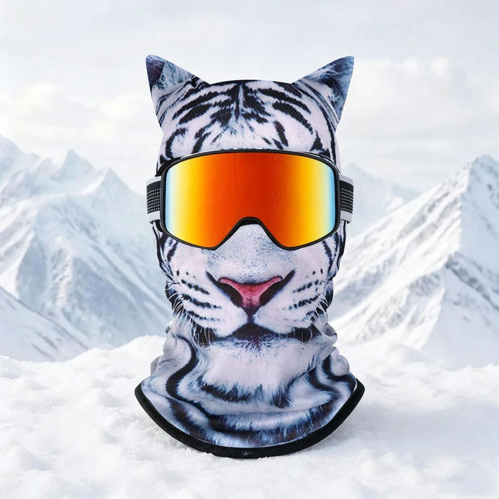 Realistic Winter Ski Face Mask Windproof Thermal Balaclava For Outdoor Sports And Parties | EX-STOCK product gallery photo 32