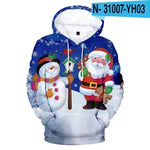 New Funny Christmas Printed Hoodie sweatshirt - EX-STOCK CANADA