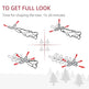 6FT Indoor Christmas Tree Artificial Decoration Xmas Gift With Metal Stand 375 Tips EX-STOCK Canada 