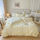 Washed Cotton Four-piece Set Girlish Heart Duvet Cover EX-STOCK Canada 