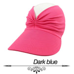 Summer Beach Visor Sun Hat for women Cross-border Spring Open Top UV protection Visor Hat