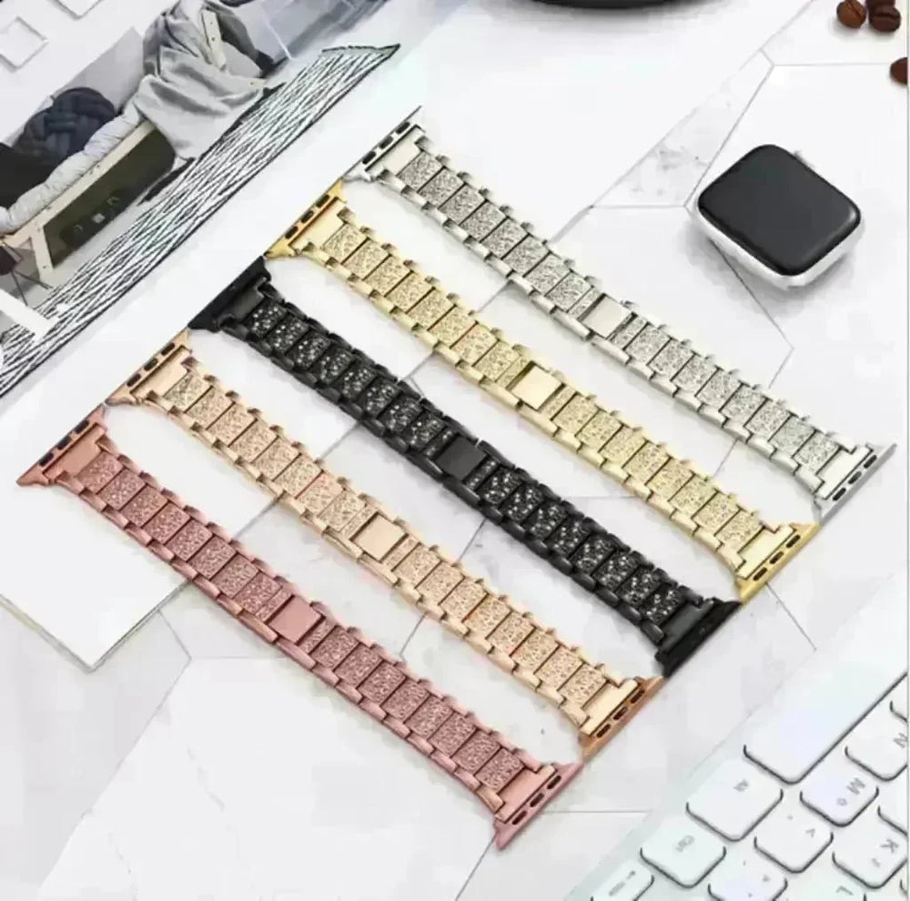 Female Jewelry Chain Watch Strap Bracelet Wrist band suitable for Apple Watch - EX-STOCK CANADA