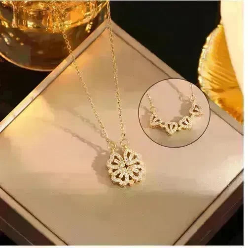 Fashion Acrylic Rotating  Valentine  Rose Jewelry gift  Box - EX-STOCK CANADA