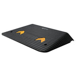 Upgraded Rubber Threshold Ramp, 3.5 Rise Door Ramp With 1 Channel, Natural Rubber Car Ramp With Non-Slip Textured Surface, 33069 Lbs Load Capacity Curb Ramp For Wheelchair And Scooter EX-STOCK