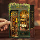 Miniature DIY Cottage Book Stand – Owl Bookstore