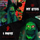 5.9' Life Size Decoration Animatronic Old Witch Outdoor Halloween, Sound And Motion Activated W Light Up Eyes EX-STOCK Canada 