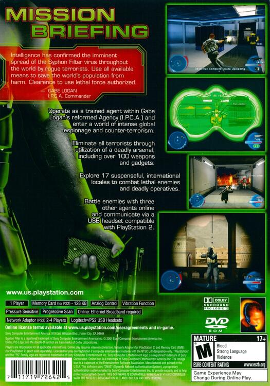 Syphon Filter: The Omega Strain 