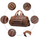 New Leather Handmade Retro Leather Men's Hand Luggage Bag Large Capacity | EX-STOCK Canada 