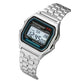 WR F91W Stainless Steel chain Electronic Watch - EX-STOCK CANADA
