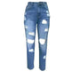 Ripped Slim Fit Baggy Jeans Pant For Women - EX-STOCK CANADA
