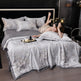 Printed Washed Tencel Summer Cooling Duvet Four-piece Set EX-STOCK Canada 