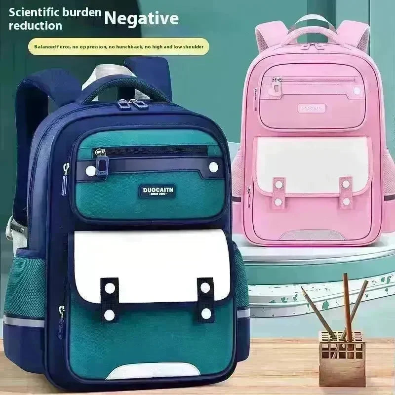 Reduce Burden And Protect The Spine With Ultra Light Weight Children's Shoulder School Backpack  Girl and Boy Children Bookbag School bag - EX-STOCK CANADA