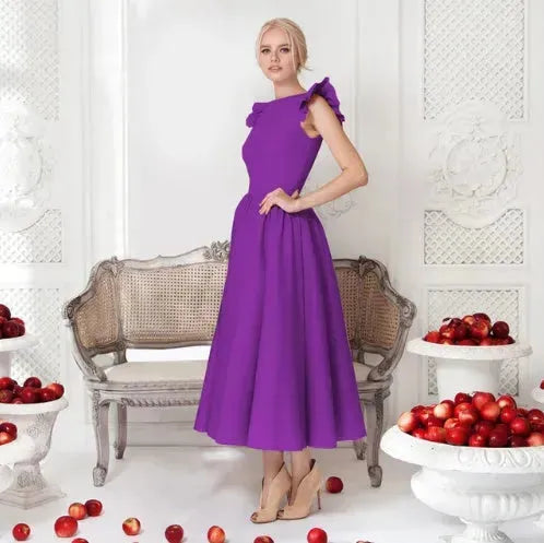 11 colors women's summer dress Vintage sleeveless elegant and Sexy dress, wedding party, dress Women dresses - EX-STOCK CANADA