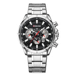 Tactical Motorcycle Waterproof Luminous Watch Timing Multi-Pointer EX-STOCK Canada 