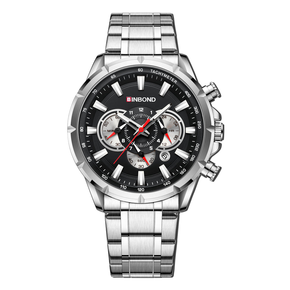 Tactical Motorcycle Waterproof Luminous Watch Timing Multi-Pointer EX-STOCK Canada 