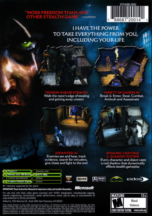 Thief: Deadly Shadows 
