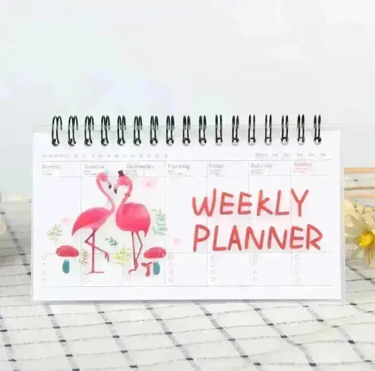 Cartoon tearable week planner - EX-STOCK CANADA