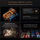Storage and memory expansion features with RAM and ROM graphics on a dark background.