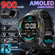 X3 Pro AMOLED Men's Smartwatch – Bluetooth Calling, 100+ Sports Modes, 900mAh Battery, Compass & Barometer