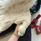 Solid Color Fur Collar Down Jacket Baby Long Section - EX-STOCK CANADA