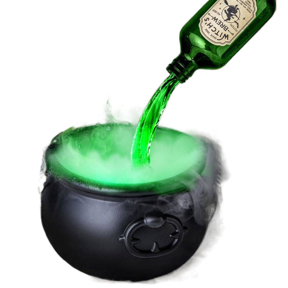 Halloween Black Wizard Bowl Magic Float Bottle And Diffuser Indoor Home Bar Magic Party Horror Ghost Props Halloween Decoration EX-STOCK