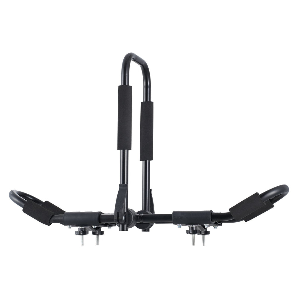 Kayak Roof Rack 1 Pair J-Bar, Soft Roof Rack, Top Mount Tie Down, Carrier For Kayak, Surf Board, Canoe, SUP, Ski Board, Mount On Car, SUV, Truck, 2 Kayaks EX-STOCK