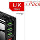 Illuminated 4USB Mobile Phone Charger 3A Charging Head - EX-STOCK CANADA