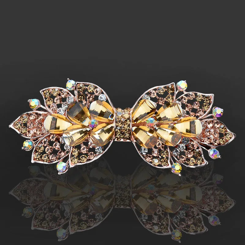 Rhinestone bow hair clip Accessories - EX-STOCK CANADA